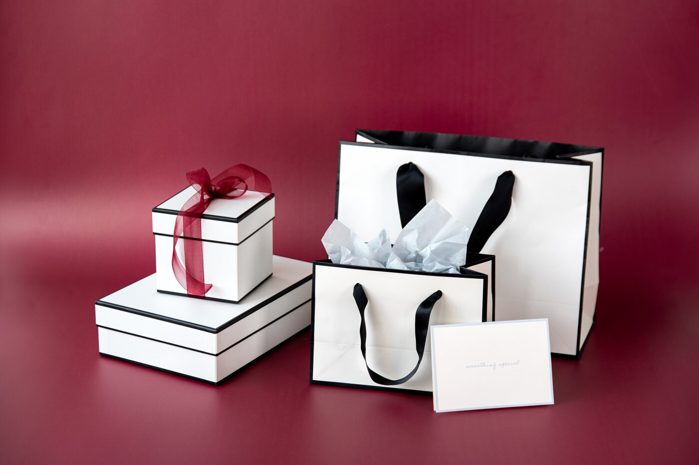 Gift bags in various sizes.