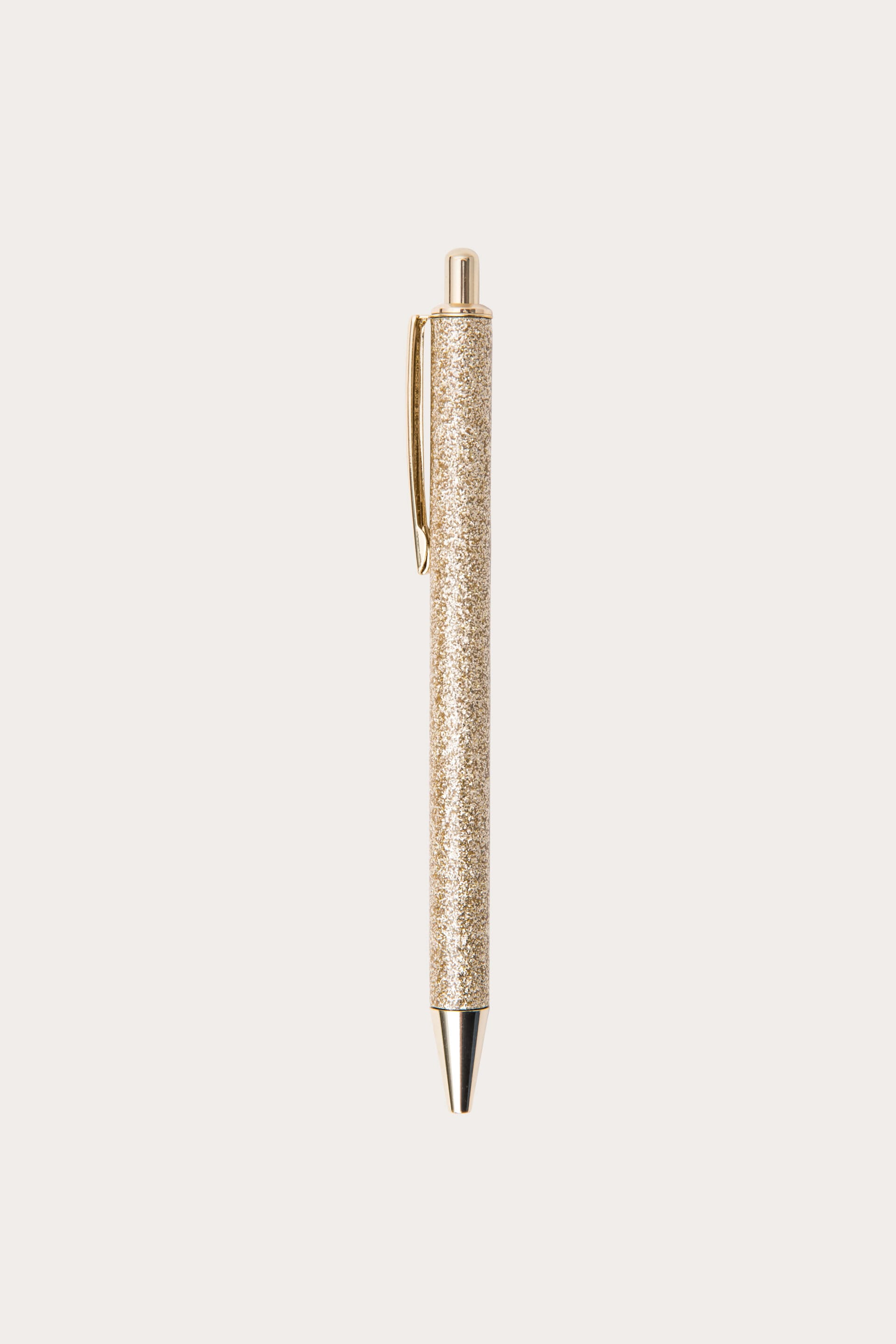 Ballpoint pen Glitter gold Home Accessories Online Lagerhaus