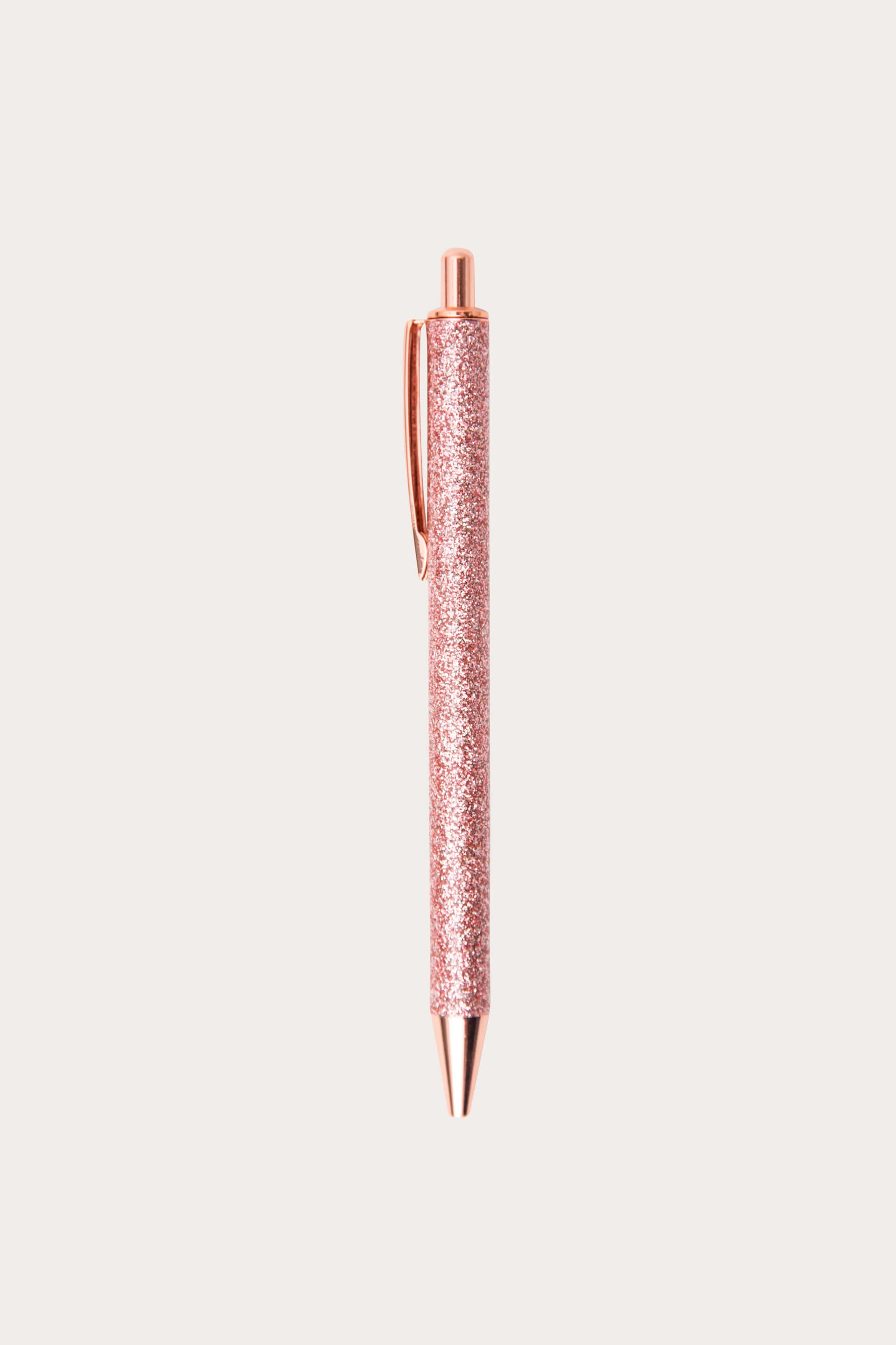 Ballpoint pen Glitter pink Home Accessories Online Lagerhaus