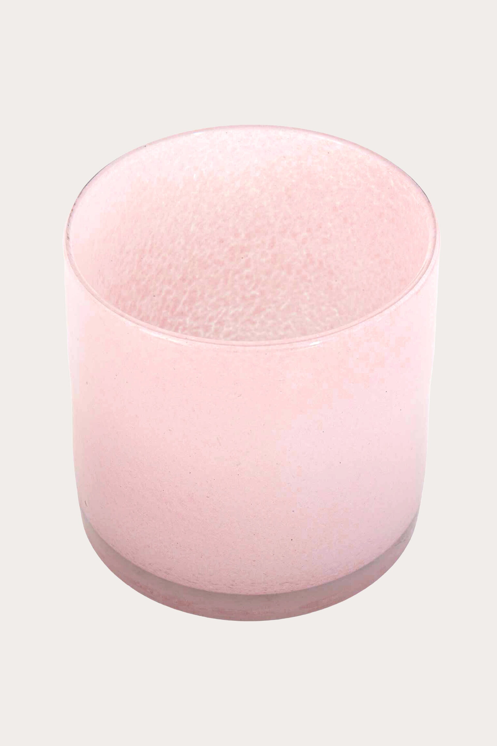 Tealight holder Milk light pink large