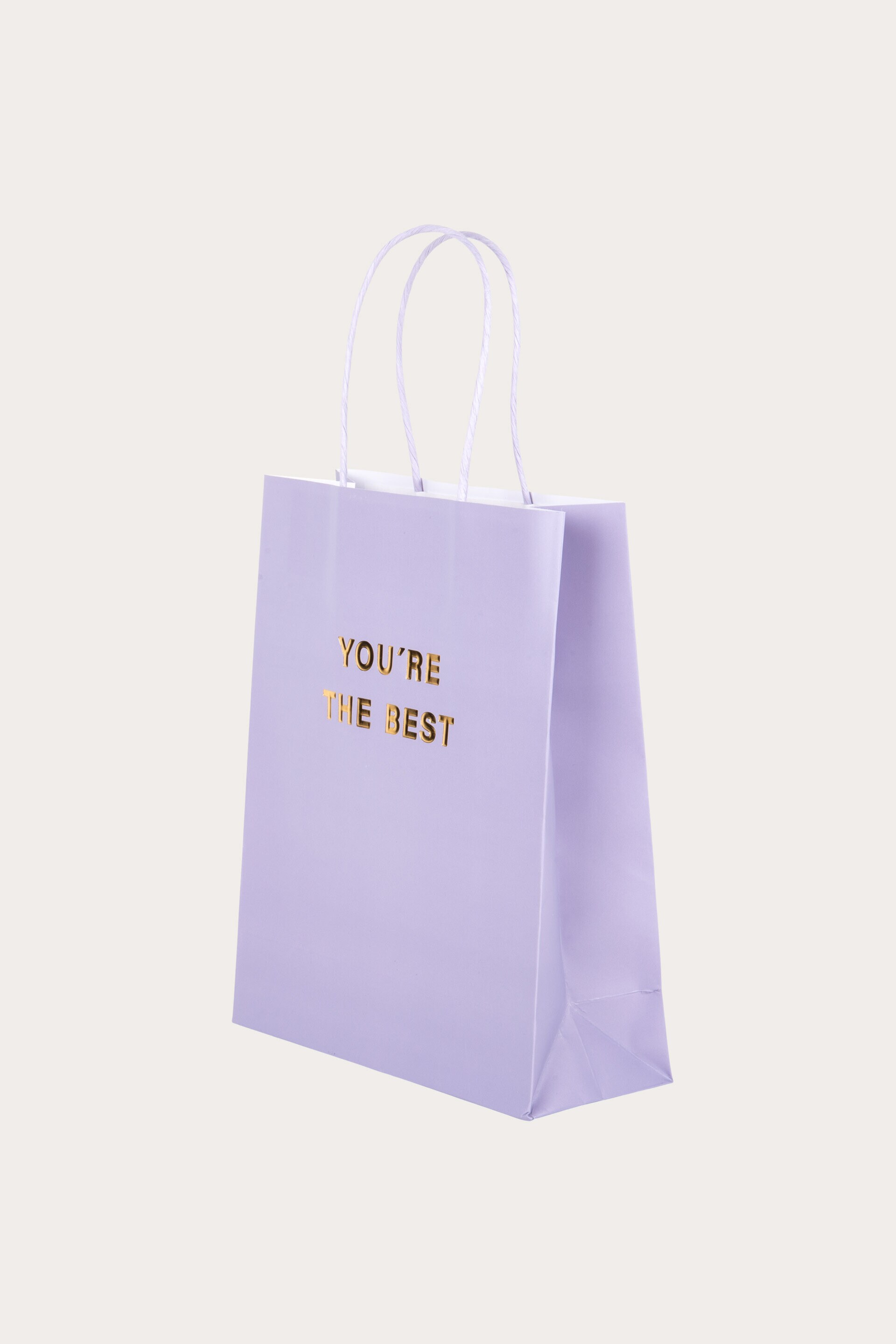 Gift bag YOU ARE THE BEST LILA Home Accessories Online