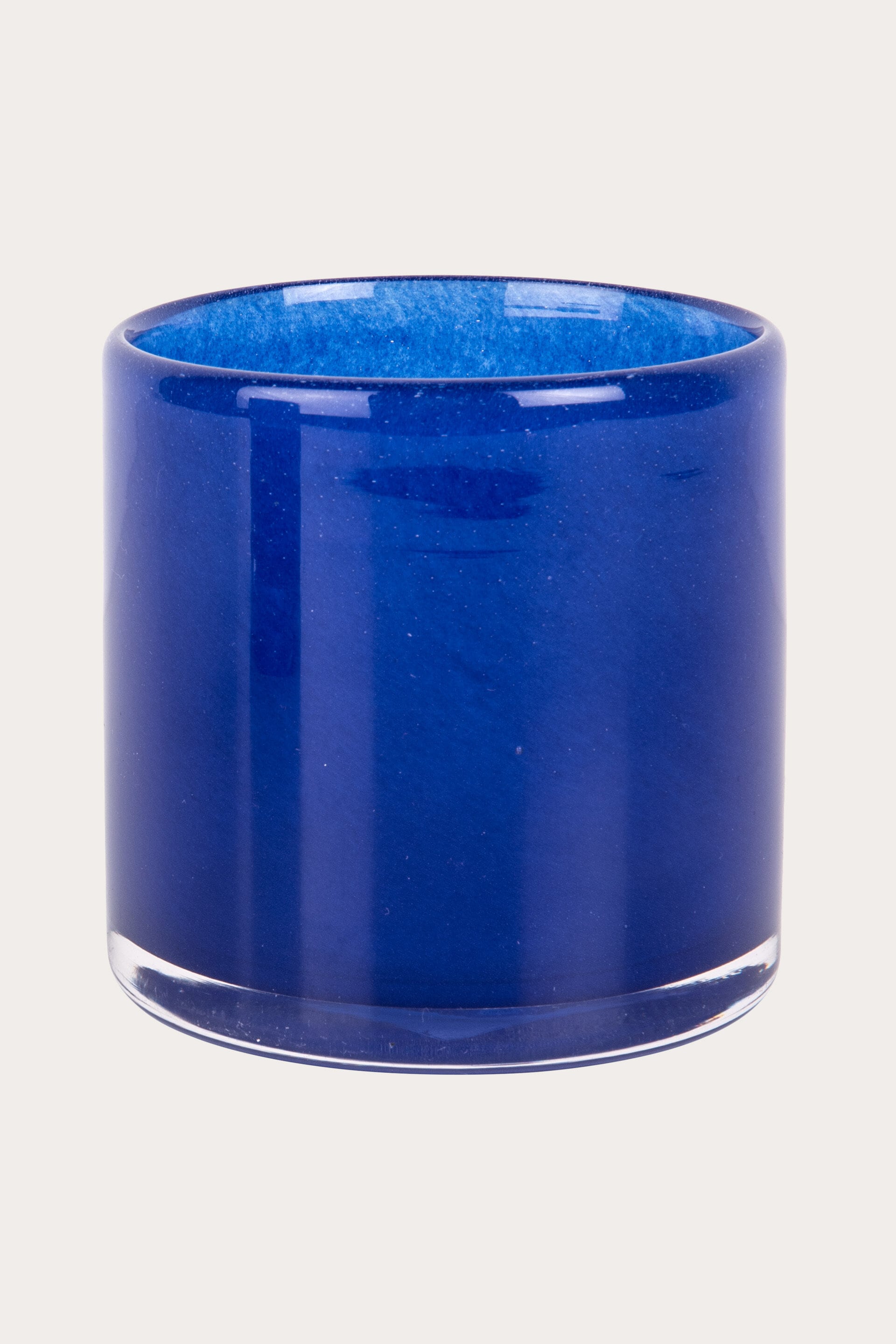 Tealight holder Milk cobolt small Home Accessories Online Lagerhaus