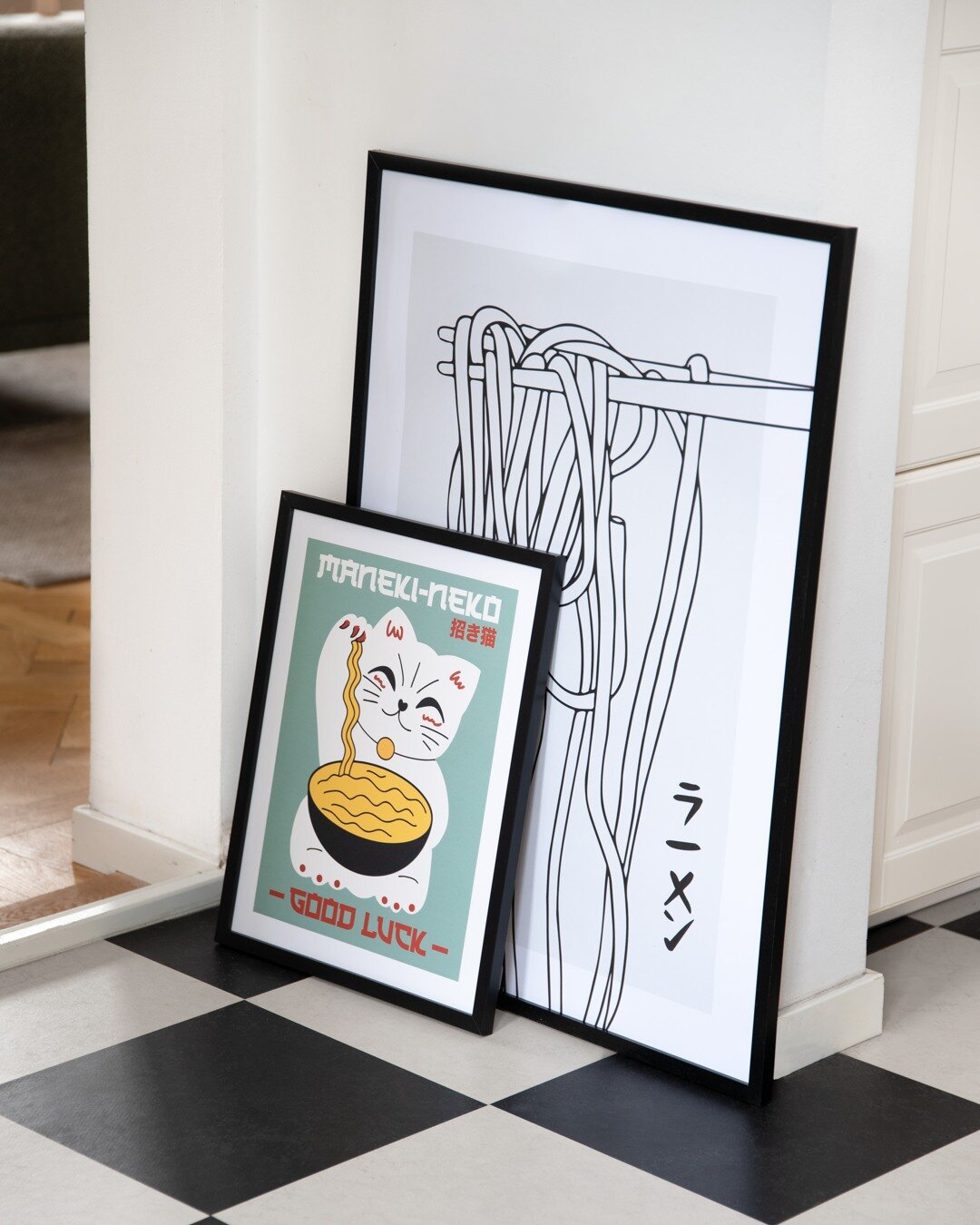 Frame Passepartout black