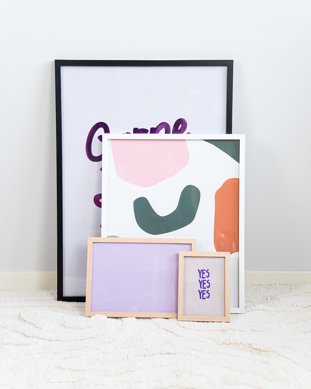 Frame Passepartout black