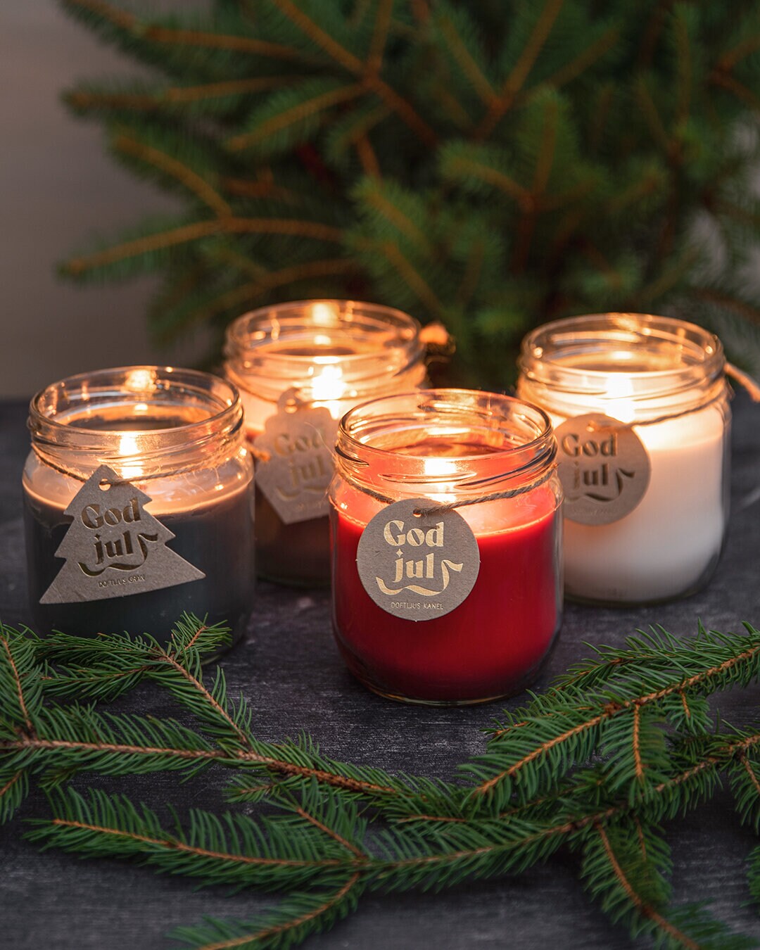 Scented candle BAGERI